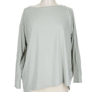 Lululemon Athletics Women's Back in Action Light Green/Gray Top